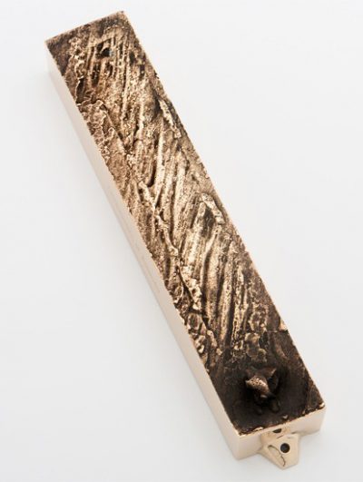 MEZUZAH OF BRONZE <BR /> CIECHANOWIEC <br /> UL. KOZARSKA 1