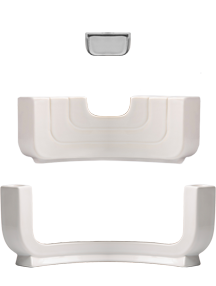 Menokiah Premium </BR> Platinum </BR> Contemporary Menorah
