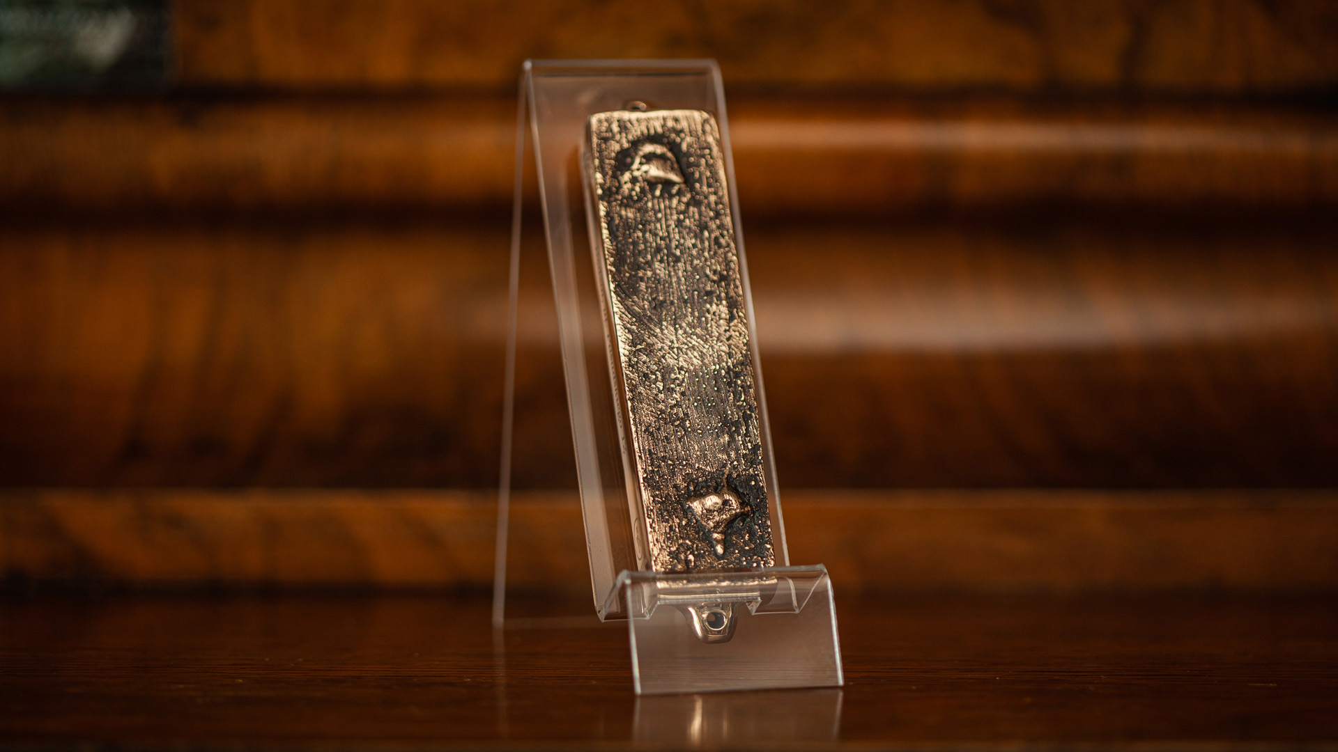 MI POLIN BRONZE MEZUZAH JUDAICA MEZUZAH MEZUZAH TRACE