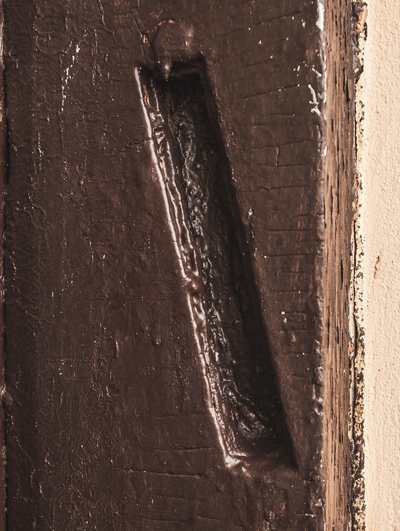 BELZ <br /> SAWENKA SQUARE <br /> BRONZE MEZUZAH