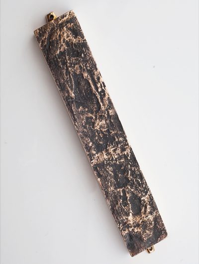 MEZUZAH OF BRONZE <br /> DAWIDGRÓDEK <br /> UL. JUCHNIEWICZA