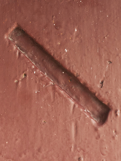 MEZUZAH OF BRONZE <br /> TARNÓW 1. <br /> UL. ZAKĄTNA 11