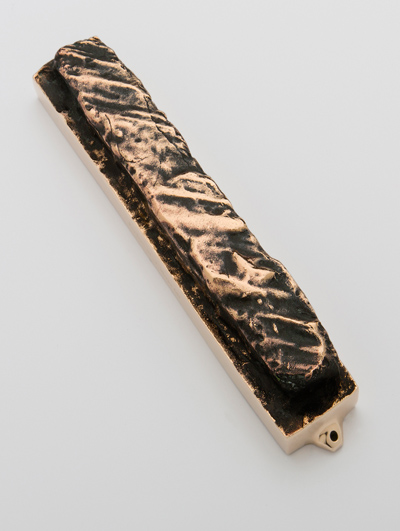 bronze mezuzah kielce poland holocaust jewish history celebration mezuzah trace mi polin