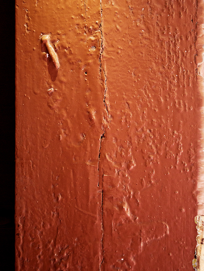 MEZUZAH  OF BRONZE <br /> KRYNKI <br /> UL. PIŁSUDSKIEGO 1