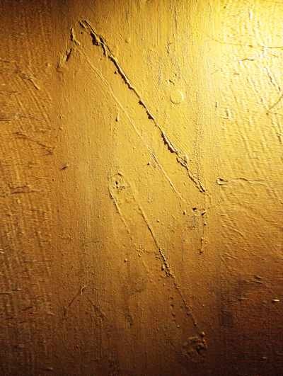 MEZUZAH  OF BRONZE <br /> LODZ <br /> WSCHODNIA 35 St.  <br />