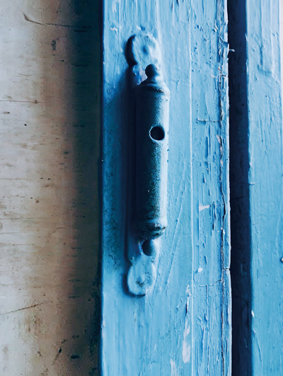 MEZUZAH OF BRONZE <br /> Morocco <br /> Marrakesh