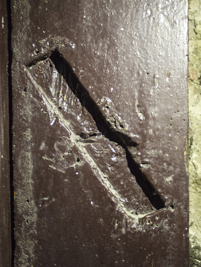 MEZUZAH OF BRONZE <br /> NASIELSK <br /> UL. RYNEK 22