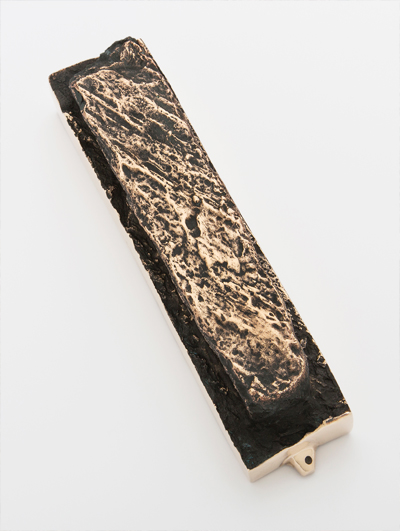 MEZUZAH OF BRONZE <br /> PABIANICE <br /> UL. BOŹNICZA 9