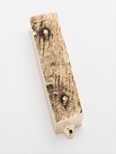 MEZUZAH OF BRONZE <br /> SUWAŁKI <br /> MARII KONOPNICKIEJ 14