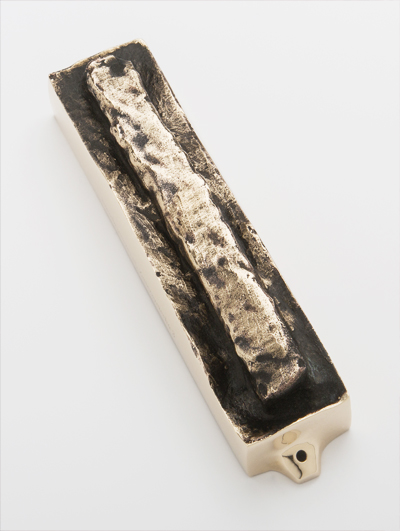 MEZUZAH OF BRONZE <br /> Szczebrzeszyn, ul. Zwierzyniecka 3