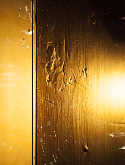 MEZUZAH OF BRONZE <br /> TARNOBRZEG <br /> UL. RYNEK 13