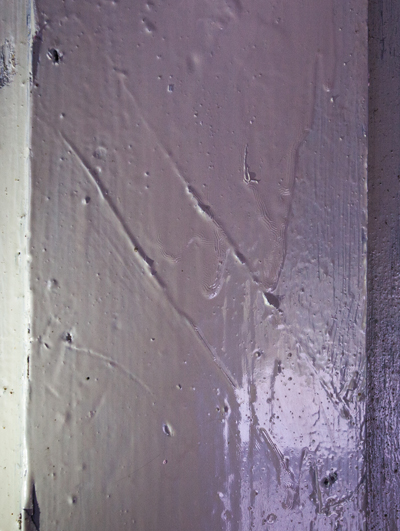 MEZUZAH  OF BRONZE <br /> WOJSŁAWICE <br /> UL. RYNEK 58
