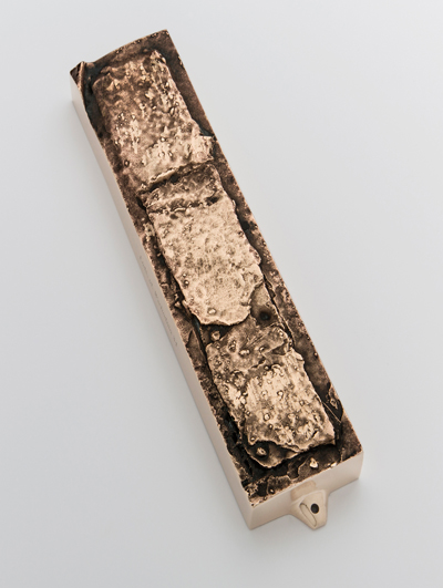 LODZ <br /> Wschodnia 34 St.  <br /> BRONZE MEZUZAH