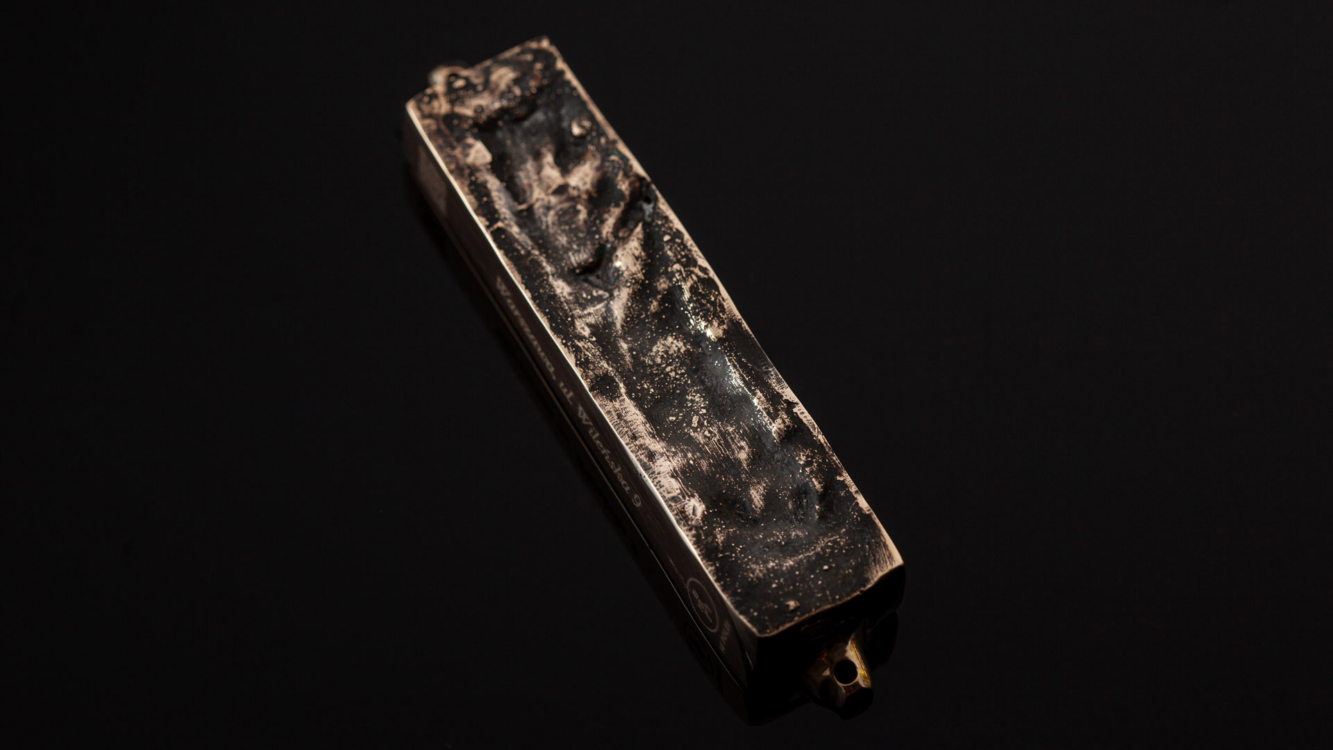 MI POLIN BRONZE MEZUZAH JUDAICA MEZUZAH MEZUZAH TRACE