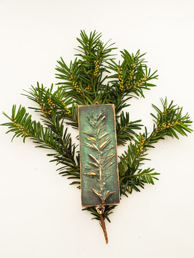 Pine Mezuzah