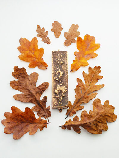 Oak mezuzah