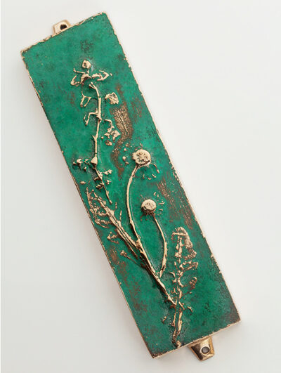 Flower mezuzah