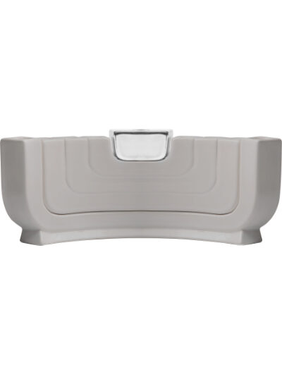 Menokiah Premium Gray </BR> Platinum </BR> Contemporary Menorah