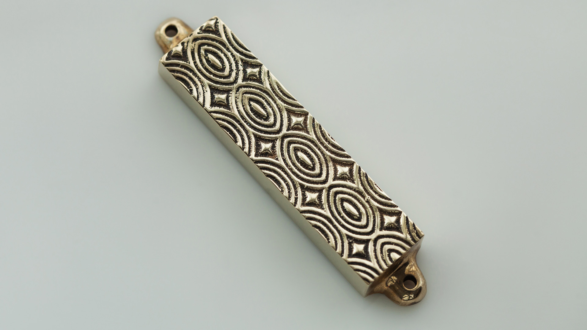 metal brass mezuzah judaica