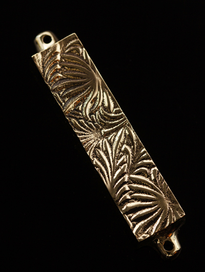 Metal mezuzah. <br> Shapes collection. </br> Shape 1