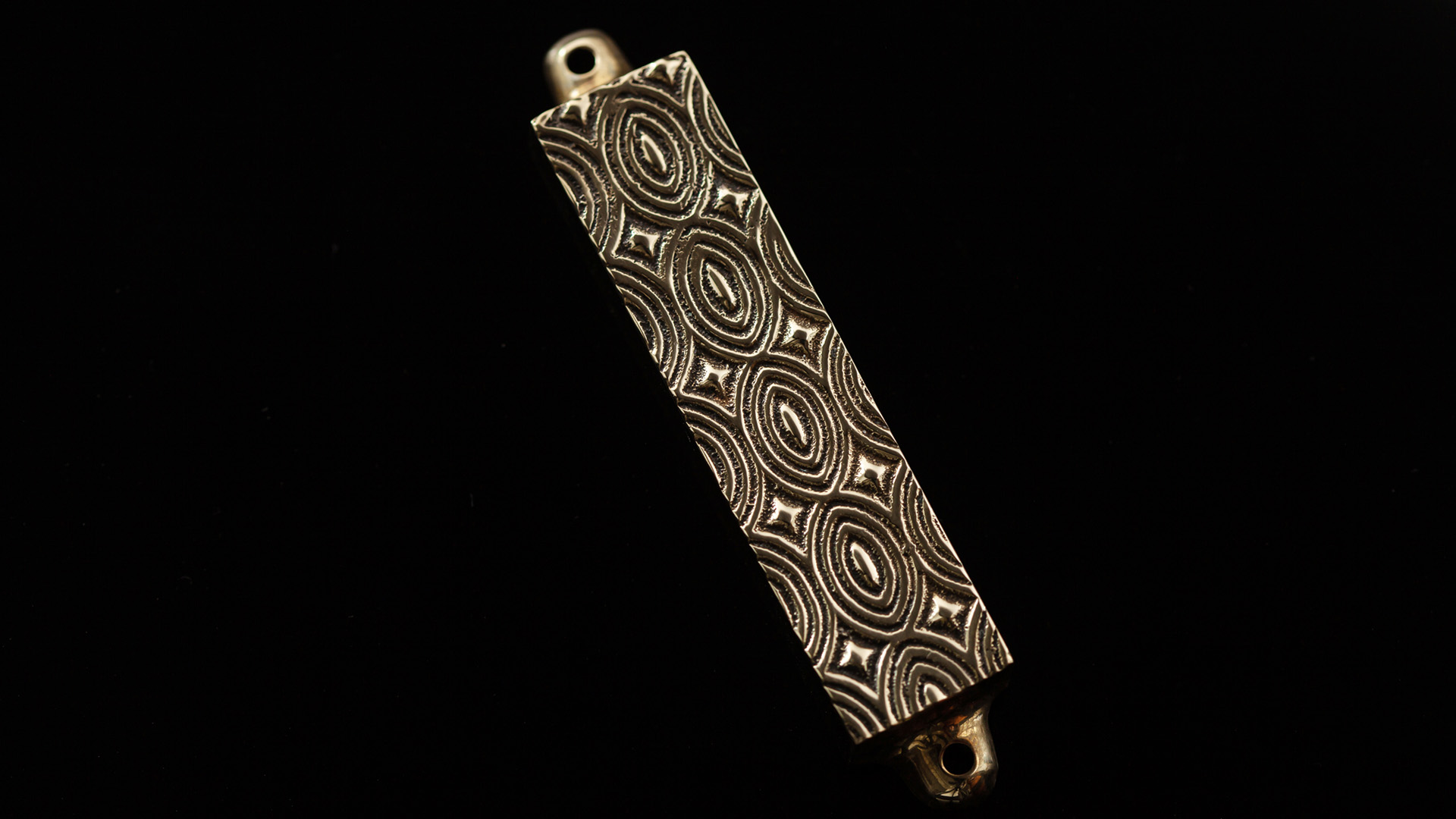 metal brass mezuzah judaica