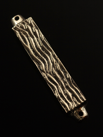 Metal mezuzah. <br> Shapes collection. </br> Shape 4