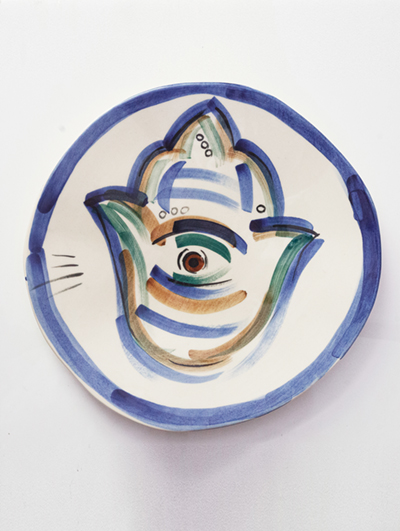 Jewish Gift Plate – Chamsa