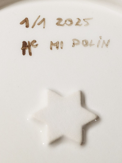 Jewish Gift Plate Shalom
