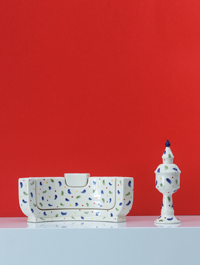 Jewish Gift </BR> CHAG SAMEACH <br/> Menorah + Besamin Box