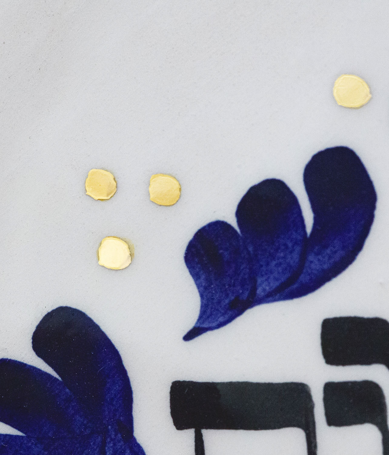 Elements in the collection enriched with 24-karat gold.