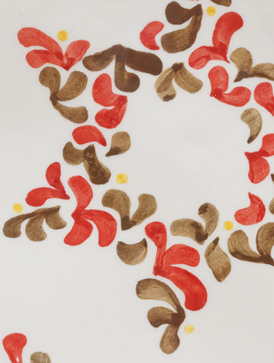 Star of David Menorah Hamsa <br> 3 Plate SET 2026 </BR>