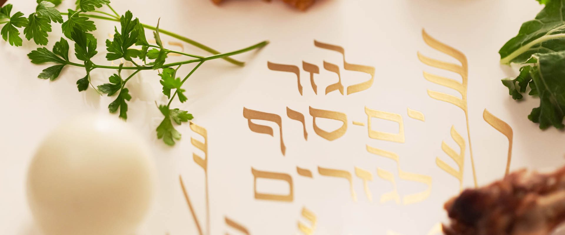 SEDER PLATE COVER